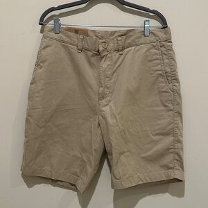 Patagonia Men's Khaki Flat Front Shorts